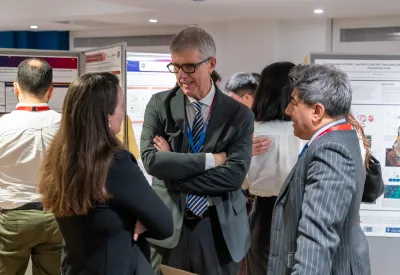 People talking in group.