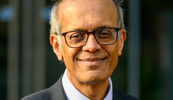 Portrait photo of Ajay Shah.